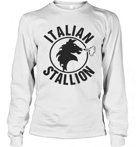 Horse Italian Stallion T-Shirt Long Sleeved T-shirt 