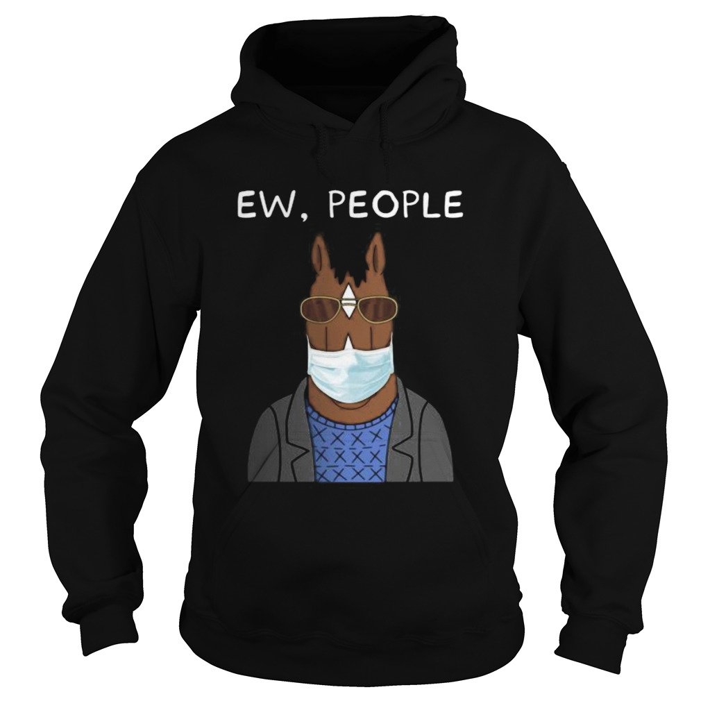 Horse wear mask ew people Hoodie