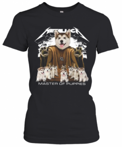 Husky Metallica Master Of Puppies T-Shirt Classic Women's T-shirt