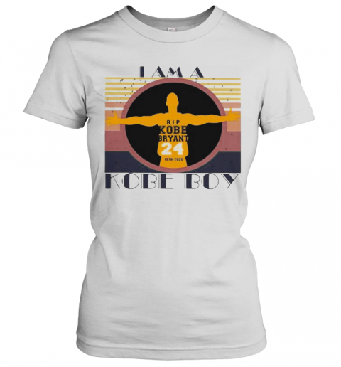 I Am A Kobe Boy Vintage Retro T-Shirt Classic Women's T-shirt