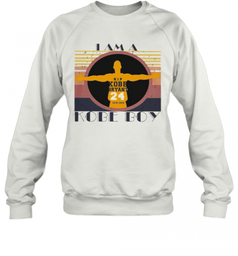 I Am A Kobe Boy Vintage Retro T-Shirt Unisex Sweatshirt