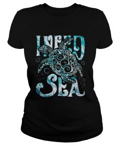 I Am Very Excited With Turtle I Need Sea  Classic Ladies