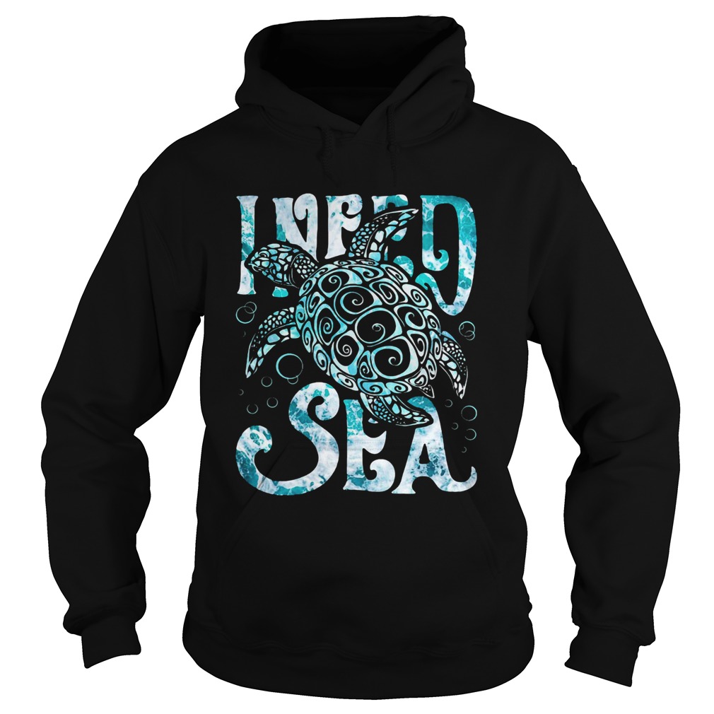 I Am Very Excited With Turtle I Need Sea Hoodie