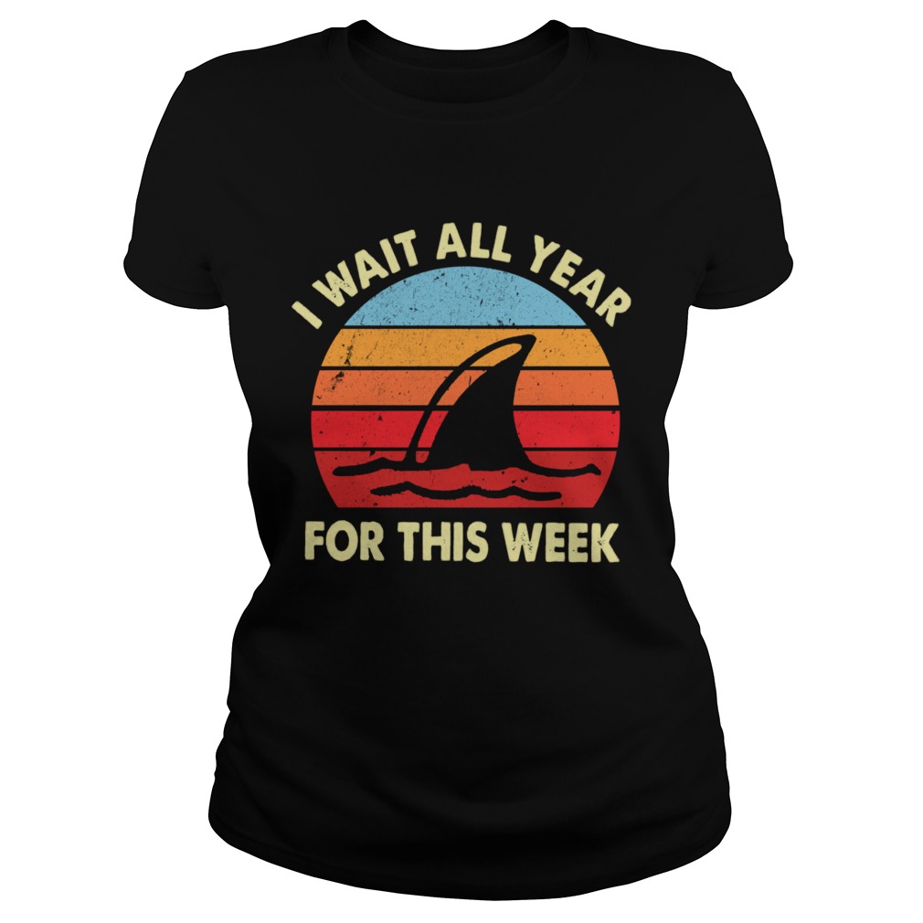 I Wait All Year For This Week Vintage Classic Ladies
