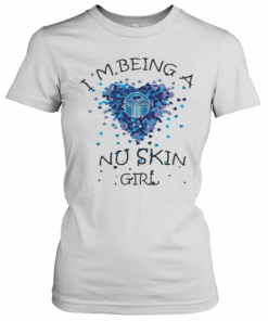 I'M Being A Nu Skin Girl Hearts T-Shirt Classic Women's T-shirt