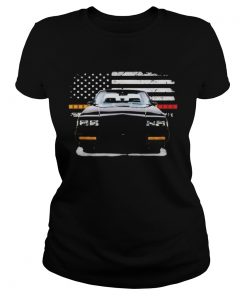 Intercooled making car american flag independence day  Classic Ladies