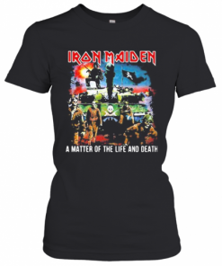 Iron Maiden Band Skeleton A Matter Of The Life And Death T-Shirt Classic Women's T-shirt
