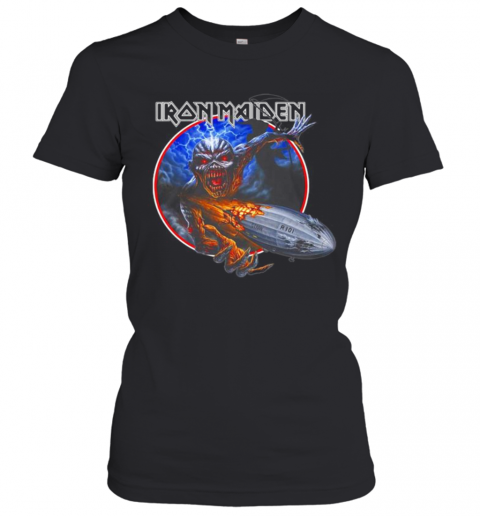 Iron Maiden Band Skeleton Ridi T-Shirt Classic Women's T-shirt