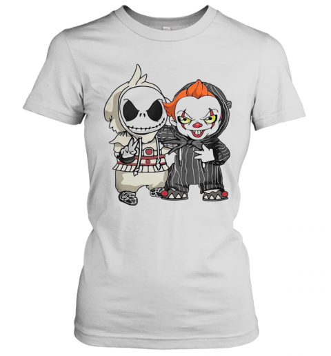 Jack Skellington And Pennywise T-Shirt Classic Women's T-shirt