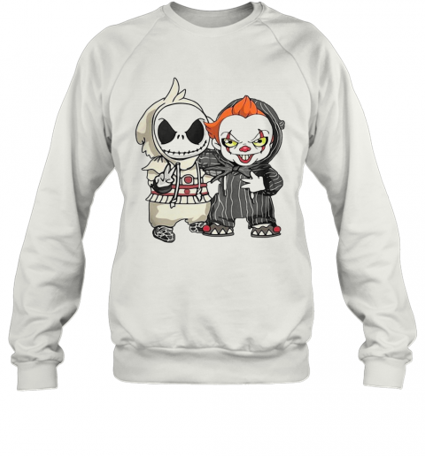 Jack Skellington And Pennywise T-Shirt Unisex Sweatshirt