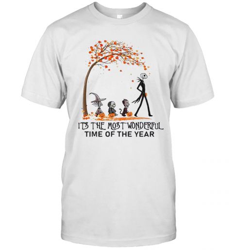 Jack Skellington It'S The Most Wonderful Time Of The Year T-Shirt