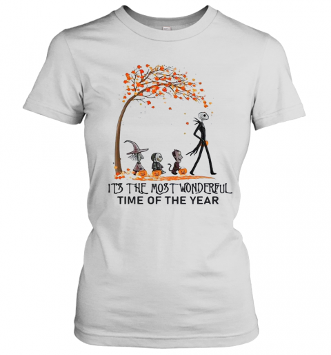 Jack Skellington It'S The Most Wonderful Time Of The Year T-Shirt Classic Women's T-shirt