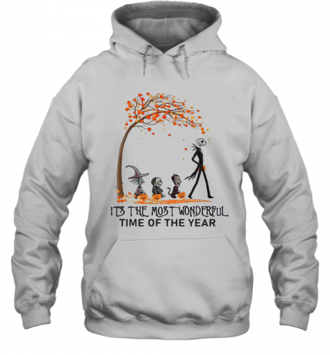 Jack Skellington It'S The Most Wonderful Time Of The Year T-Shirt Unisex Hoodie