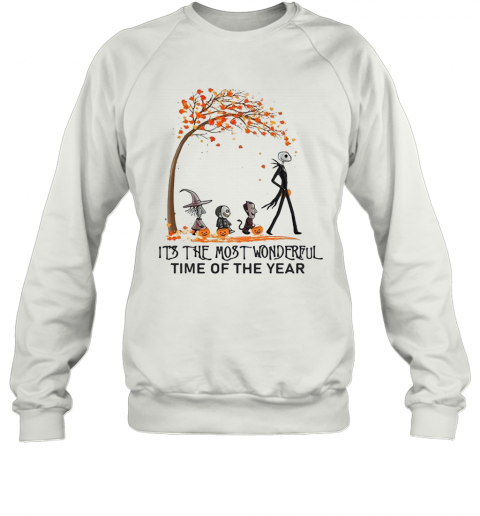 Jack Skellington It'S The Most Wonderful Time Of The Year T-Shirt Unisex Sweatshirt