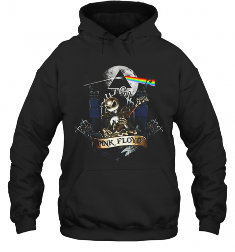 Jack Skellington Pink Floyd Band T-Shirt Unisex Hoodie