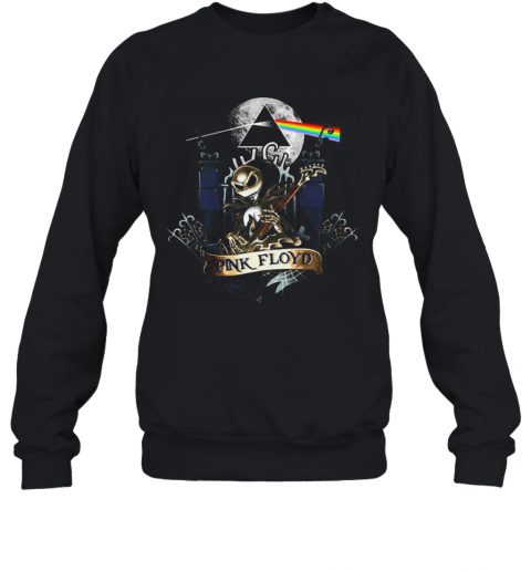 Jack Skellington Pink Floyd Band T-Shirt Unisex Sweatshirt