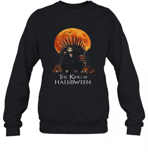 Jack Skellington The King Of Halloween T-Shirt Unisex Sweatshirt