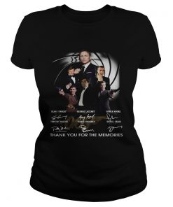 James Bond 007 Character Signatures Thank You For The Memories  Classic Ladies