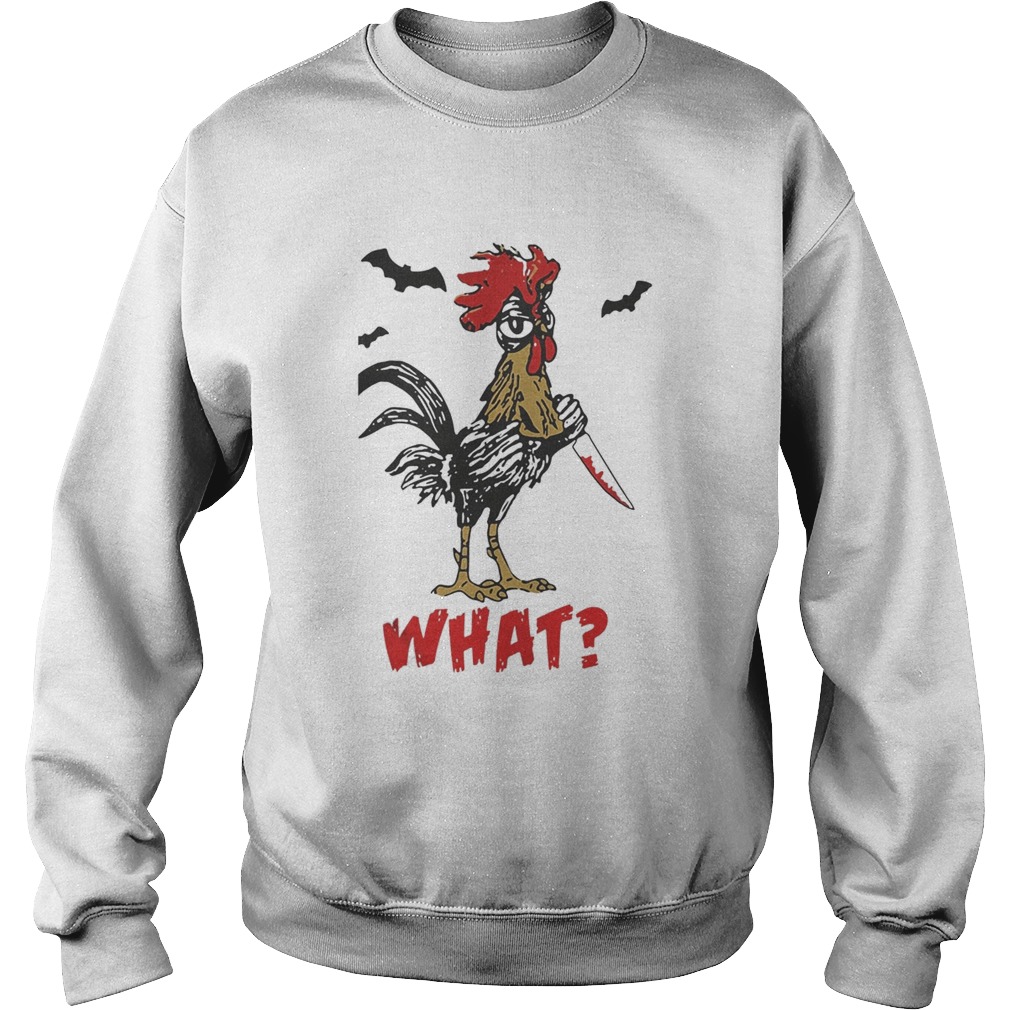 Jason Voorhees Chicken Halloween what Sweatshirt