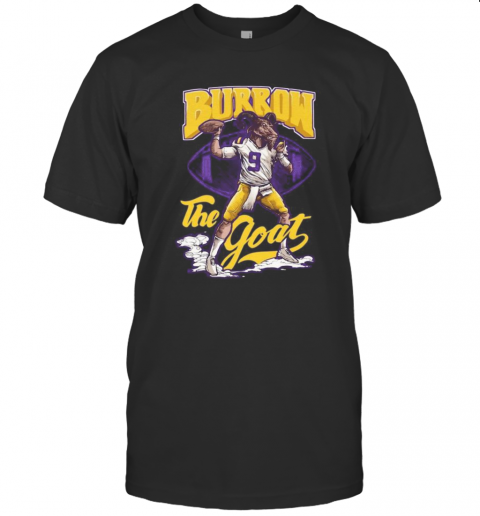 Joe Burrow Lsu Tigers Football The Goat T-Shirt