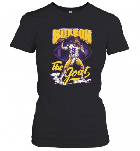 Joe Burrow Lsu Tigers Football The Goat T-Shirt Classic Women's T-shirt