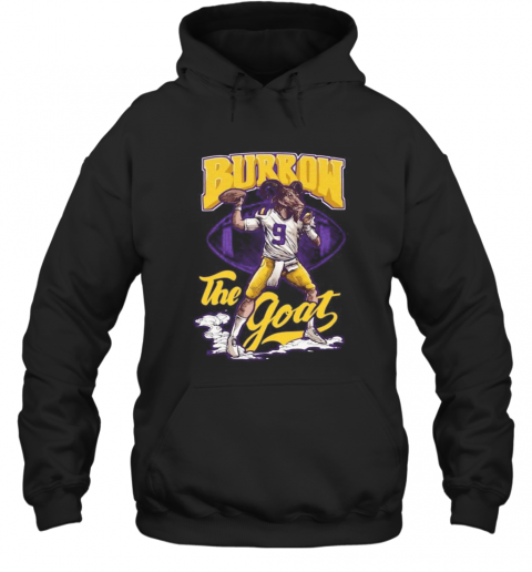 Joe Burrow Lsu Tigers Football The Goat T-Shirt Unisex Hoodie