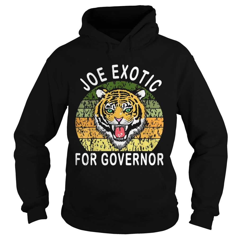 Joe Exotic For Governor Vintage Hoodie