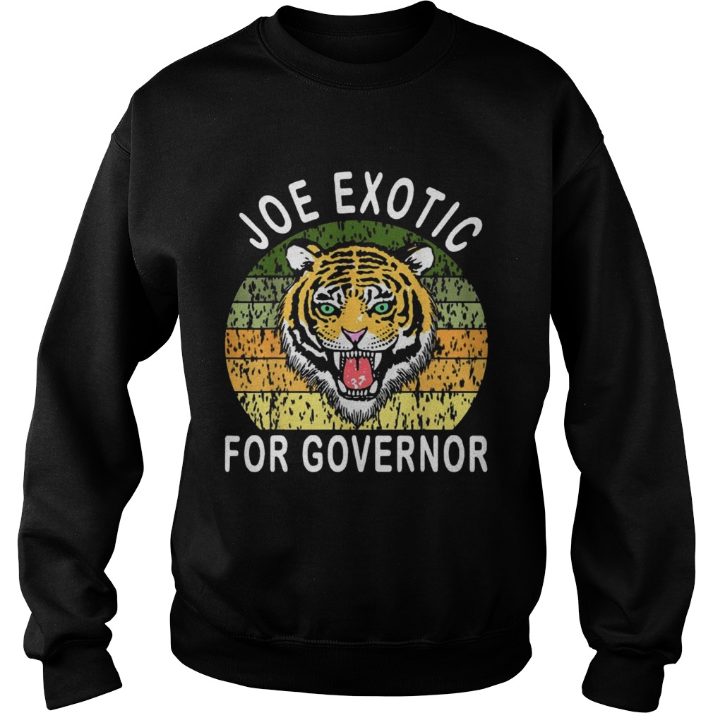 Joe Exotic For Governor Vintage Sweatshirt