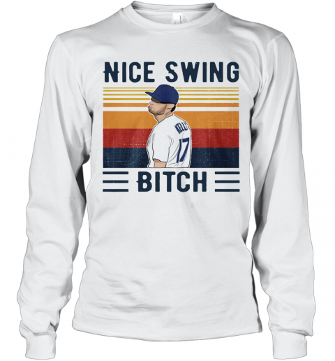 Joe Kelly Nice Swing Bitch Vintage T-Shirt Long Sleeved T-shirt 