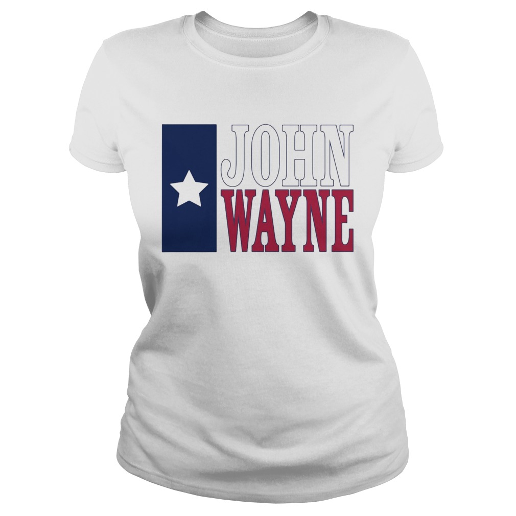 John Wayne American Flag Classic Ladies