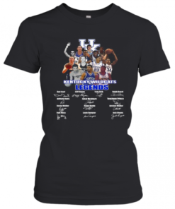 Kentucky Wildcats Legends Basketball Players Signatures T-Shirt Classic Women's T-shirt