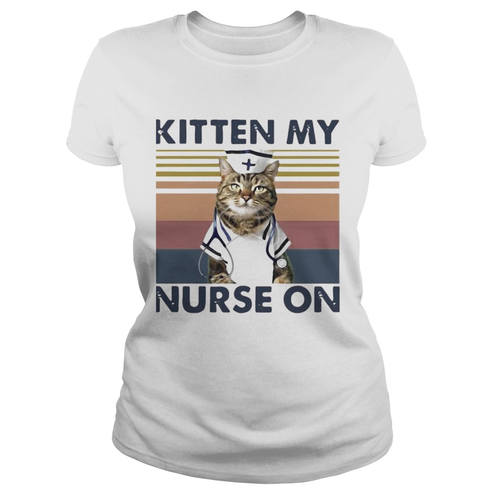 Kitten My Nurse On Vintage Classic Ladies
