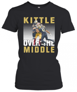 Kittle Over The Middle Football T-Shirt Classic Women's T-shirt