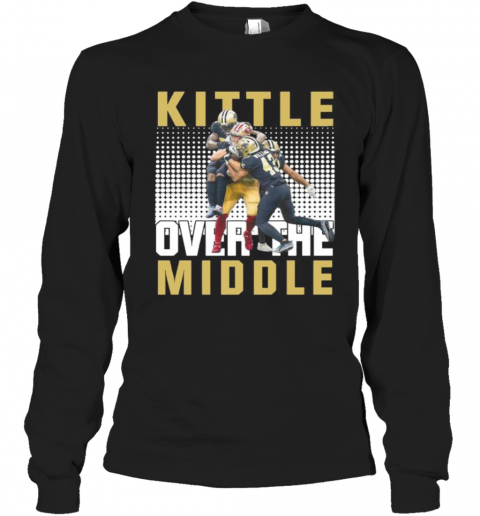 Kittle Over The Middle Football T-Shirt Long Sleeved T-shirt 