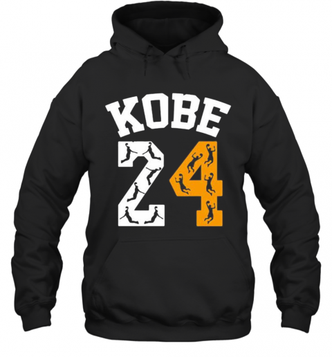 Kobe Bryant 24 Basketball Player T-Shirt Unisex Hoodie