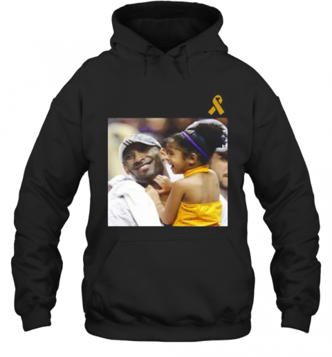 Kobe Bryant And Daughter Mamba T-Shirt Unisex Hoodie
