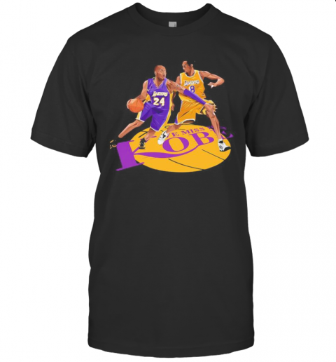 Kobe Bryant And Lebron James Miss You T-Shirt