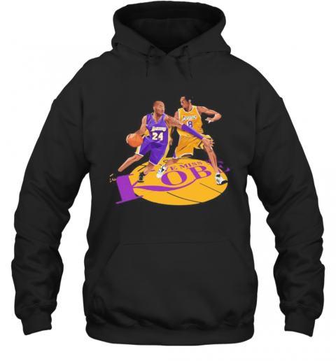 Kobe Bryant And Lebron James Miss You T-Shirt Unisex Hoodie