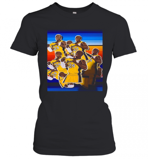 Kobe Bryant Los Angeles Lakers Basketball Vintage Retro T-Shirt Classic Women's T-shirt