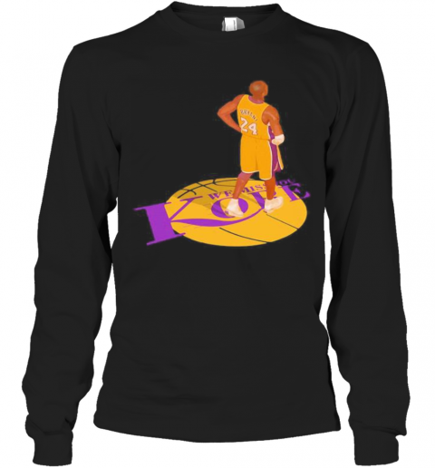 Kobe Bryant We Miss You Basketball T-Shirt Long Sleeved T-shirt 
