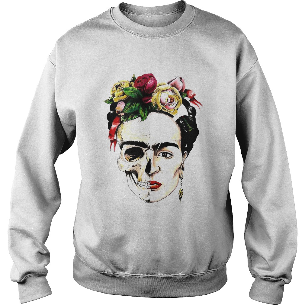 LADY SKULL ROSE Sweatshirt