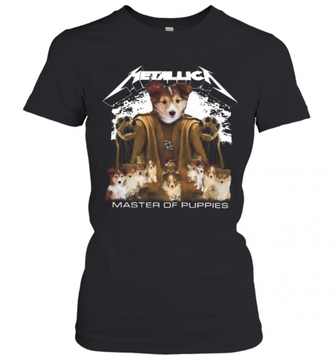 Labrador Husky Metallica Master Of Puppies T-Shirt Classic Women's T-shirt