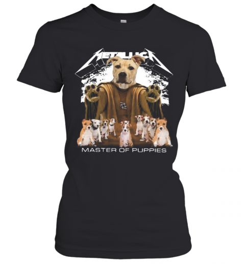 Labrador Metallica Master Of Puppies T-Shirt Classic Women's T-shirt