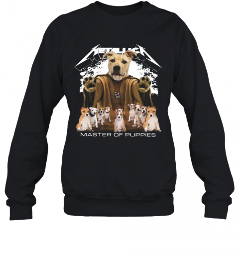 Labrador Metallica Master Of Puppies T-Shirt Unisex Sweatshirt