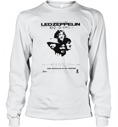 Led Zeppelin Band 15 My Brother Greco Japanese T-Shirt Long Sleeved T-shirt 