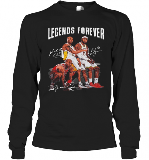 Legends Are Forever Legends Signature T-Shirt Long Sleeved T-shirt 