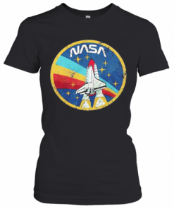 Lgbt Plane Nasa Logo T-Shirt Classic Women's T-shirt