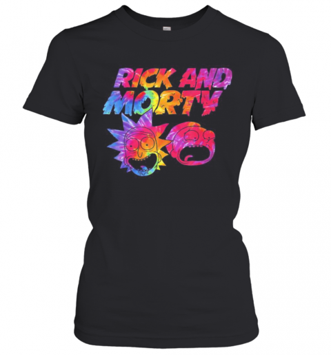 Lgbt Rick And Morty Colors T-Shirt Classic Women's T-shirt