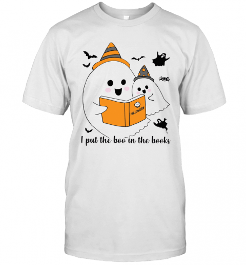 Librarian I Put The Boo In The Book Halloween T-Shirt