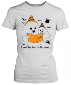 Librarian I Put The Boo In The Book Halloween T-Shirt Classic Women's T-shirt